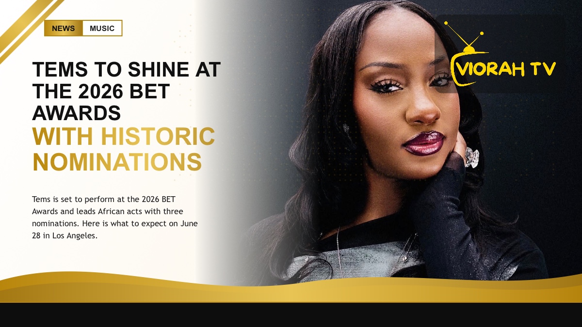 Tems Nigerian singer ahead of a historic 2026 BET Awards performance