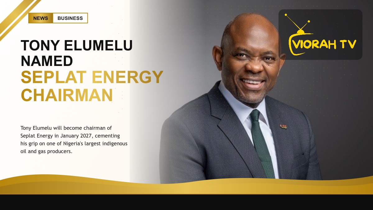 Oil and gas facility in Nigeria reflecting the Tony Elumelu Seplat Energy chairman story