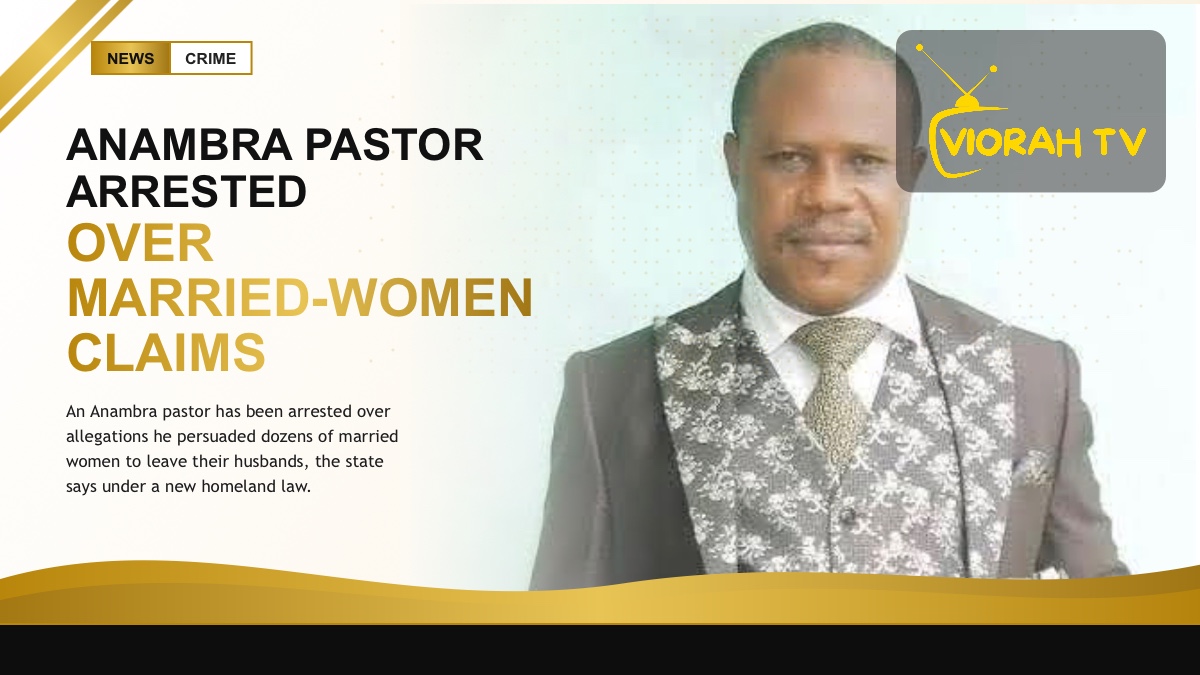 Nigerian church building exterior reflecting the Anambra pastor arrest story