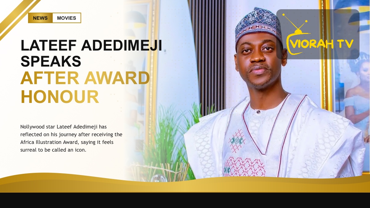 Nollywood actor Lateef Adedimeji at an awards event
