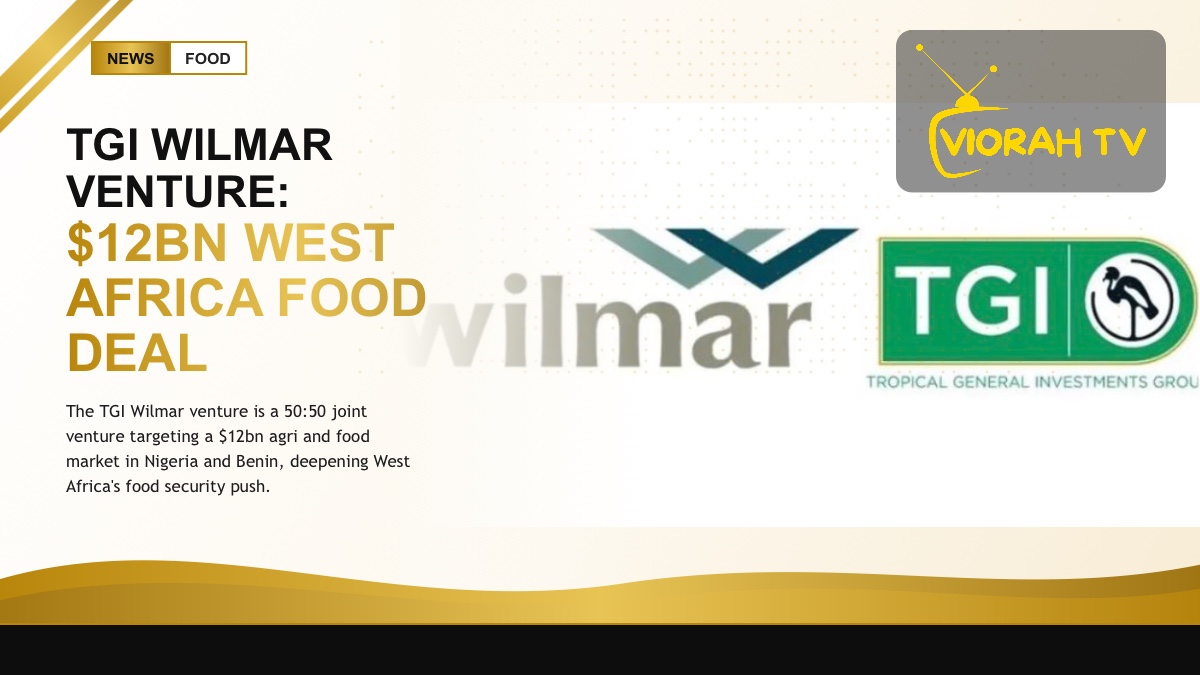 TGI Wilmar venture image showing edible oil and rice processing in West Africa