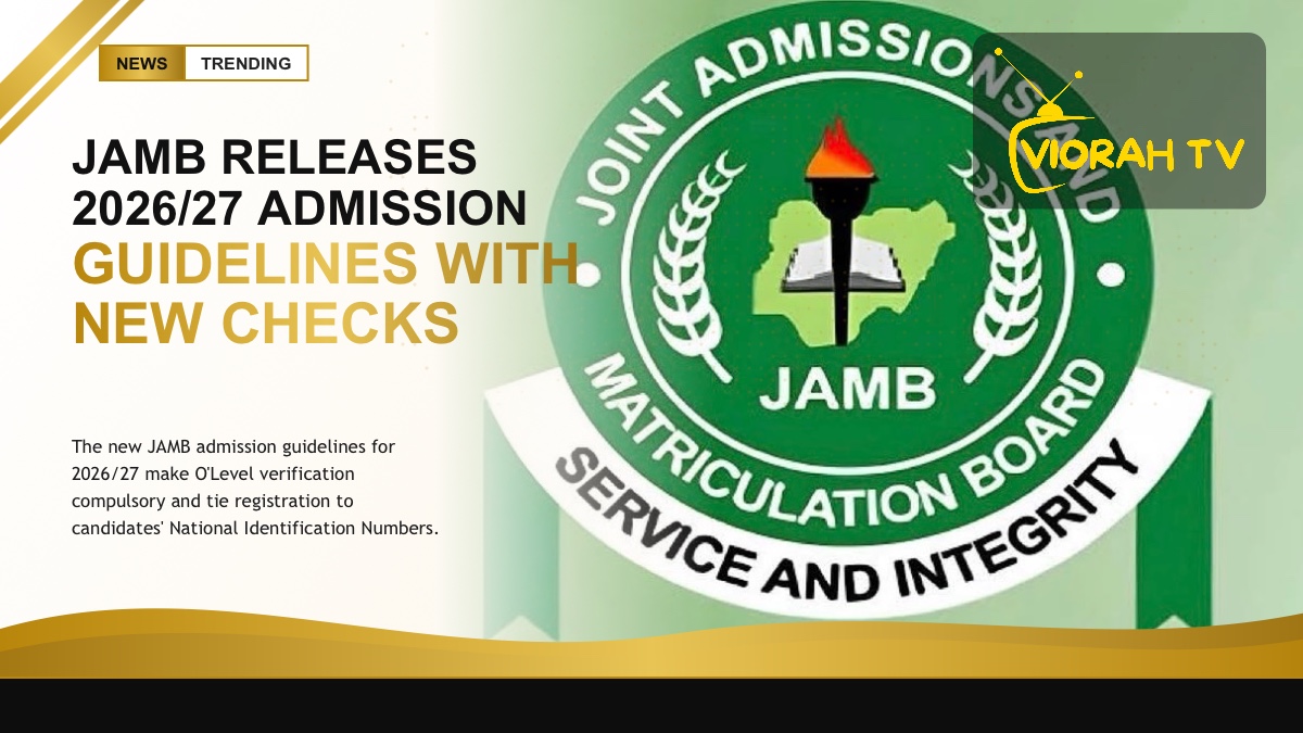 Students at a computer-based test centre under the new JAMB admission guidelines