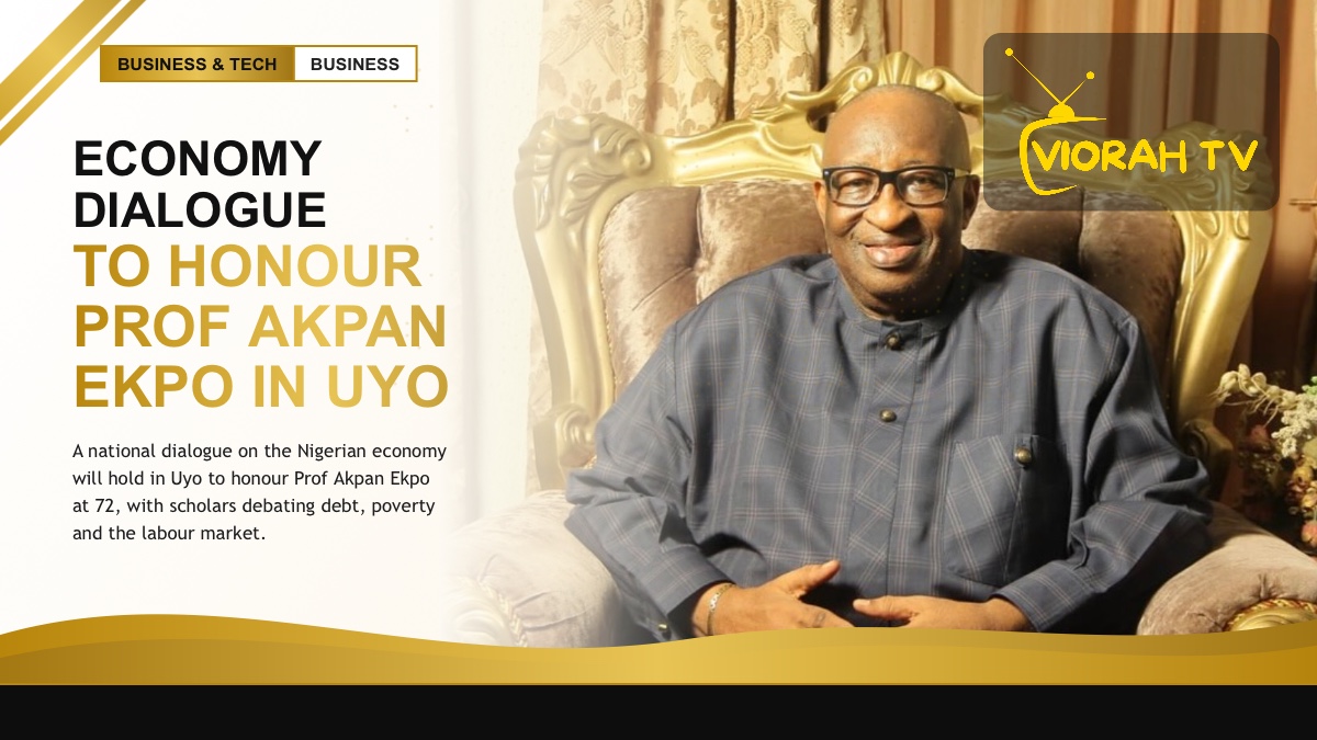 University lecture hall set for an economic dialogue honouring Akpan Ekpo