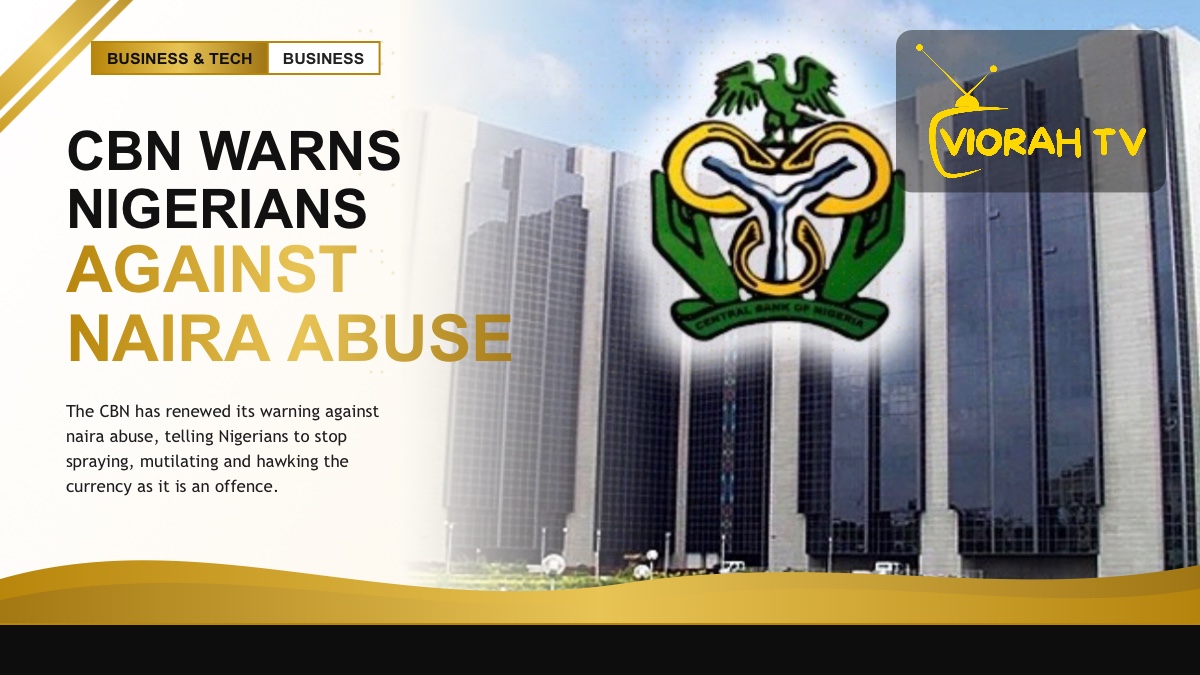 Naira banknotes illustrating the CBN warning against naira abuse