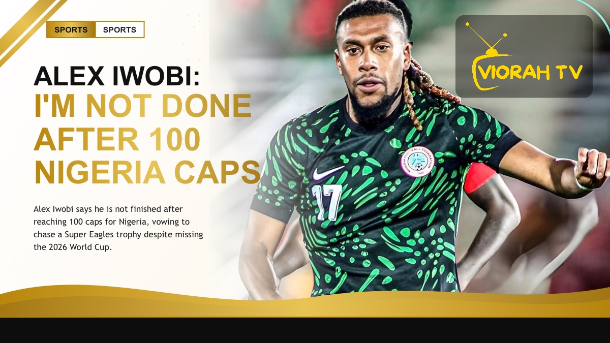 Alex Iwobi celebrating in a Nigeria Super Eagles jersey
