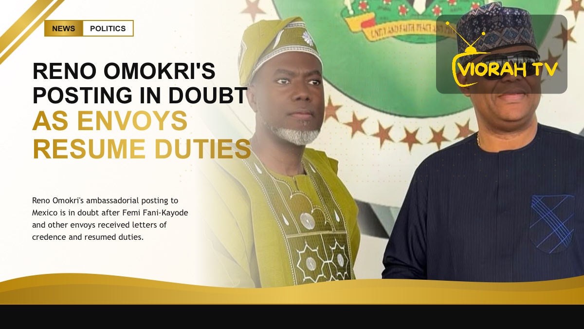 Reno Omokri, Nigerian author and ambassadorial nominee