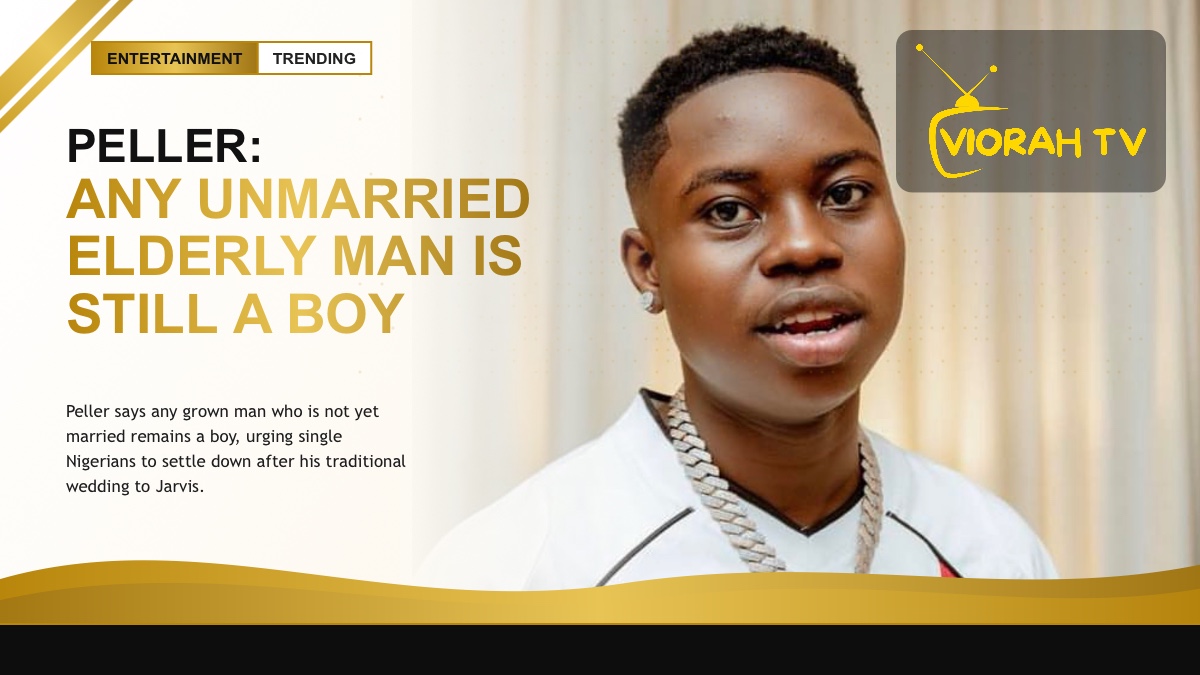 Nigerian TikTok streamer Peller speaking in a viral video