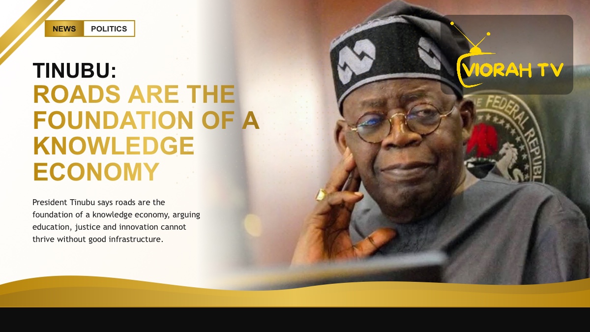 New road construction in Abuja tied to Tinubu's knowledge economy plan