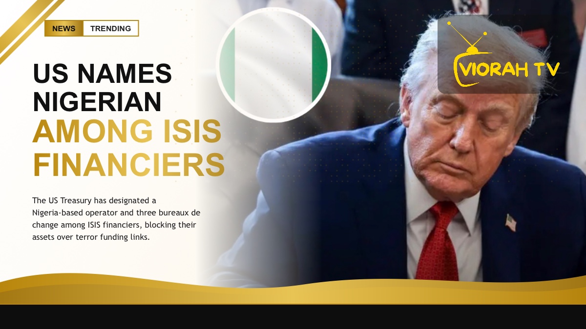 US Treasury building linked to the ISIS financiers sanctions