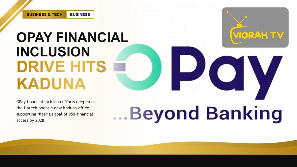 OPay agent helping a customer, part of OPay financial inclusion drive
