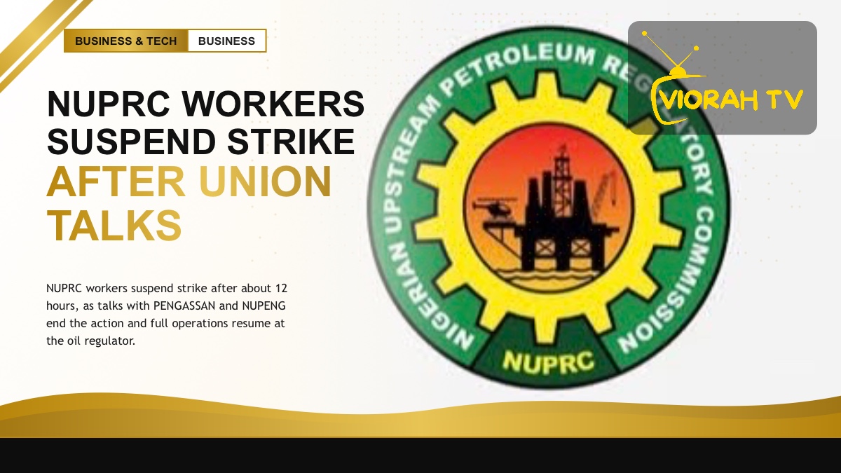 NUPRC office building where workers suspend strike after talks with oil and gas unions