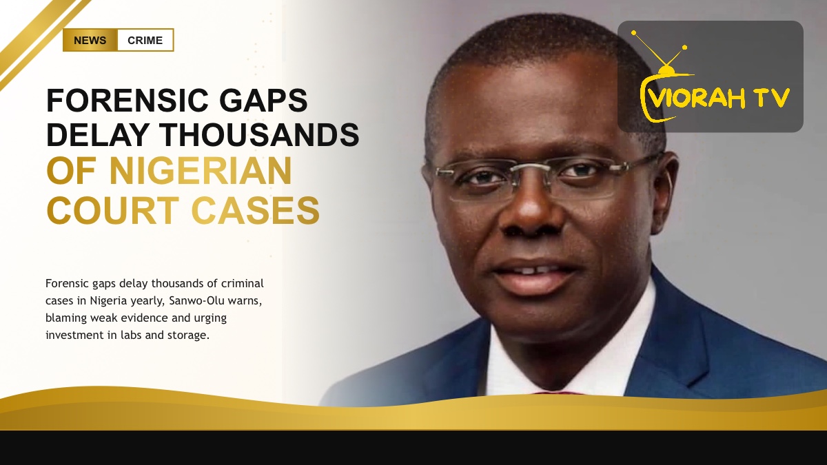 Forensic laboratory technician examining evidence to illustrate Nigeria's forensic gaps