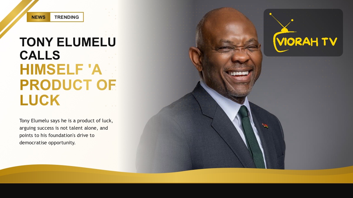 Businessman in a boardroom illustrating Tony Elumelu's reflections on success