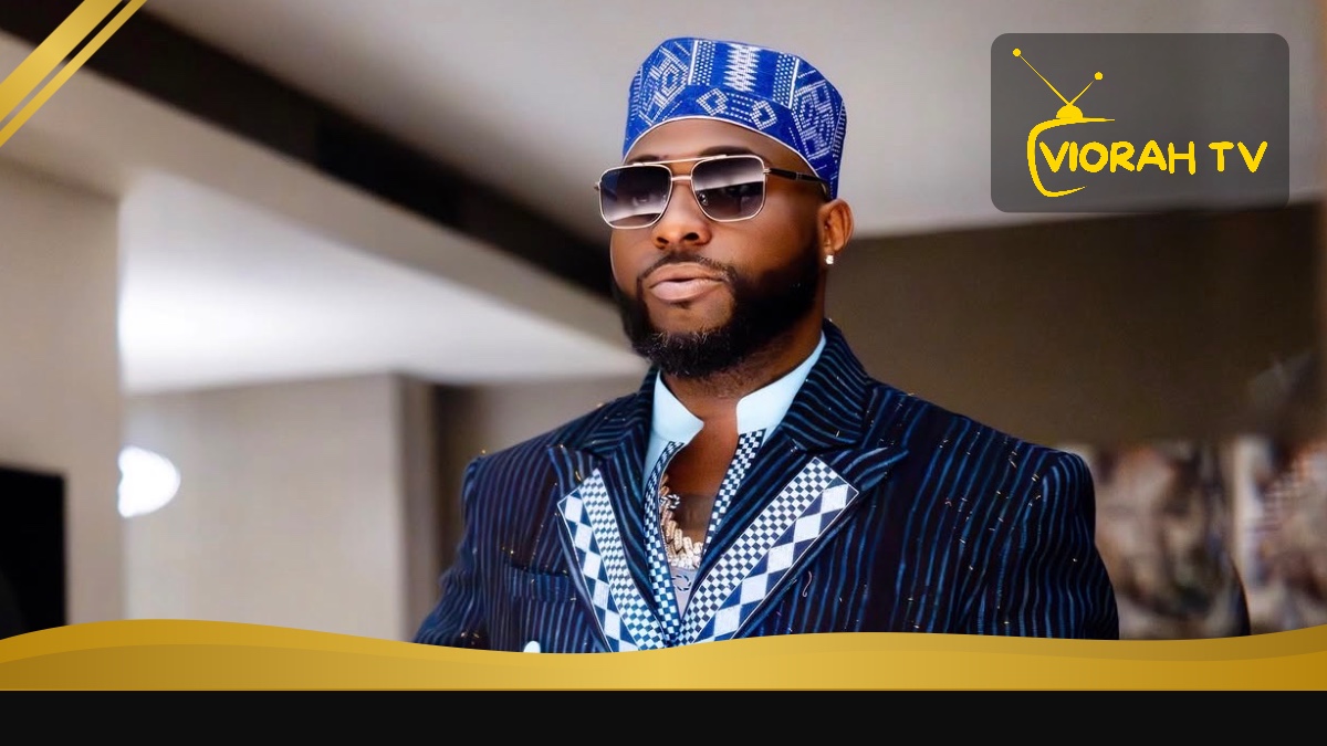 Davido, Nigerian-American Afrobeats singer and DMW founder, performing on stage