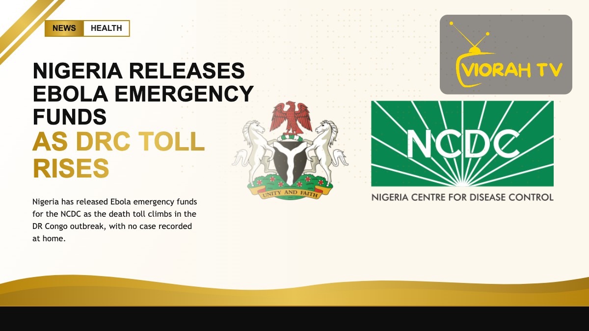 Health workers in protective gear as Nigeria releases Ebola emergency funds for preparedness