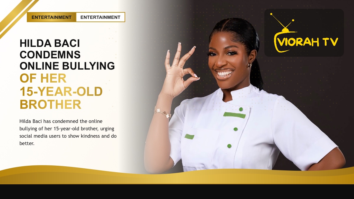 Chef Hilda Baci speaks out against online bullying of her teenage brother