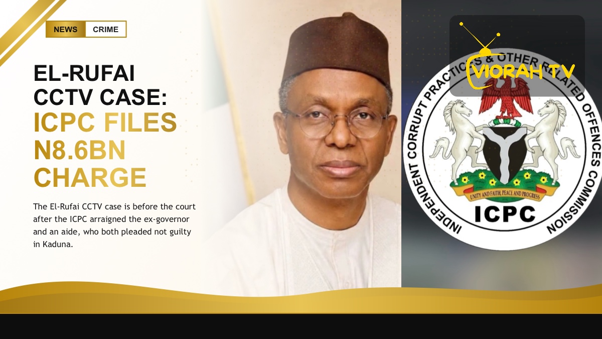 A Kaduna courtroom where El-Rufai faces charges over a CCTV contract