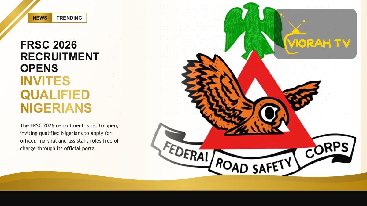 Federal Road Safety Corps officers on duty during the FRSC 2026 recruitment exercise