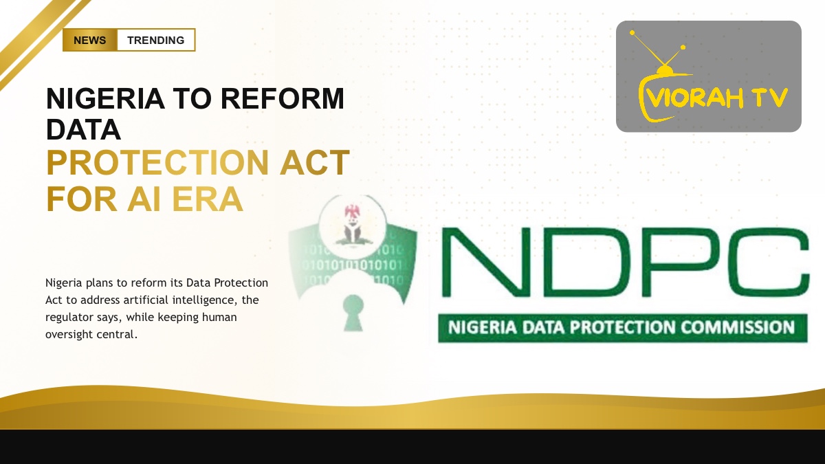 Digital data servers illustrating Nigeria's Data Protection Act reform