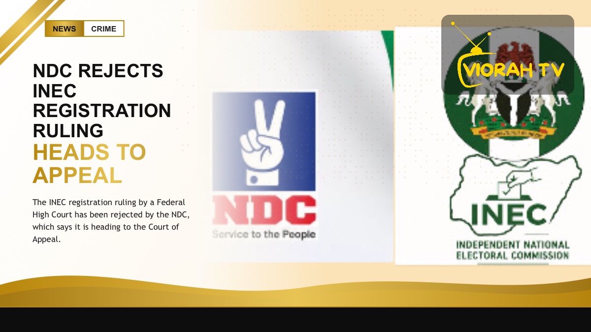 A court gavel representing the NDC registration ruling now headed to the Court of Appeal