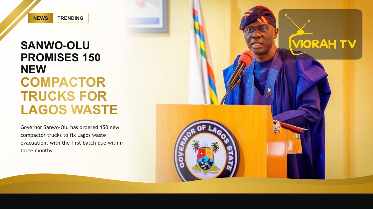 New waste compactor trucks lined up for Lagos refuse evacuation under Sanwo-Olu