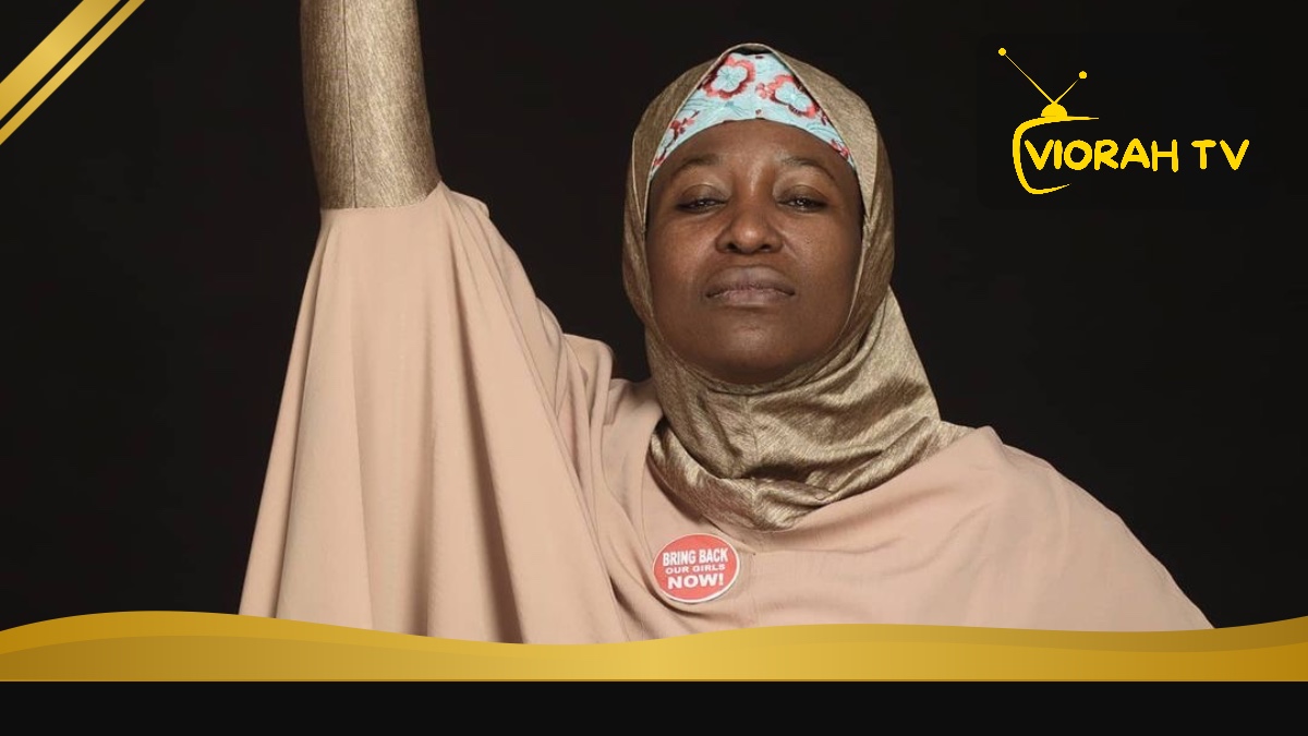 Aisha Yesufu, Nigerian socio-political activist and co-convener of #BringBackOurGirls