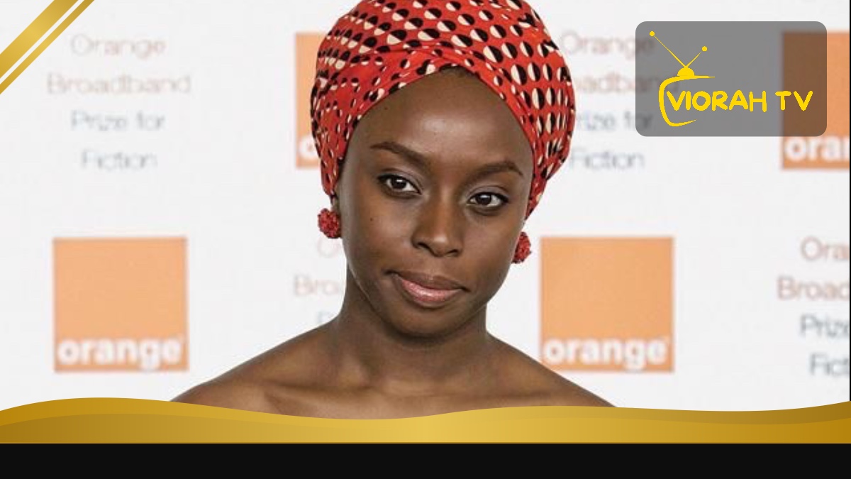Portrait of Nigerian author Chimamanda Ngozi Adichie