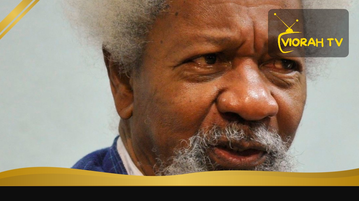 Portrait of Wole Soyinka, Nigerian playwright and Nobel laureate in Literature