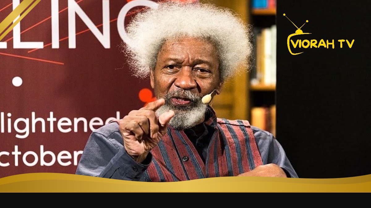 Portrait of Wole Soyinka, Nigerian playwright and Nobel laureate in Literature
