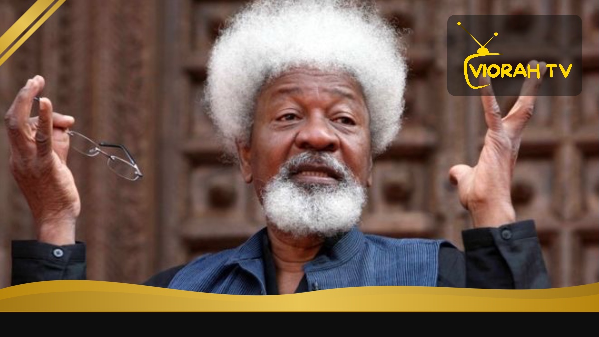 Portrait of Wole Soyinka, Nigerian playwright and Nobel laureate in Literature