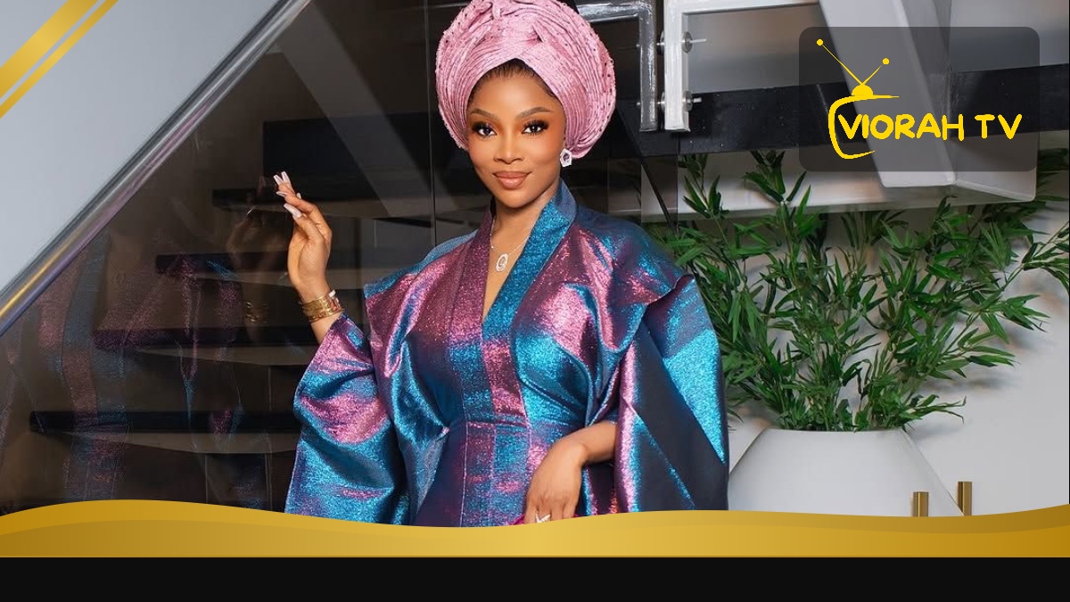 Toke Makinwa, Nigerian media personality and lifestyle vlogger, portrait