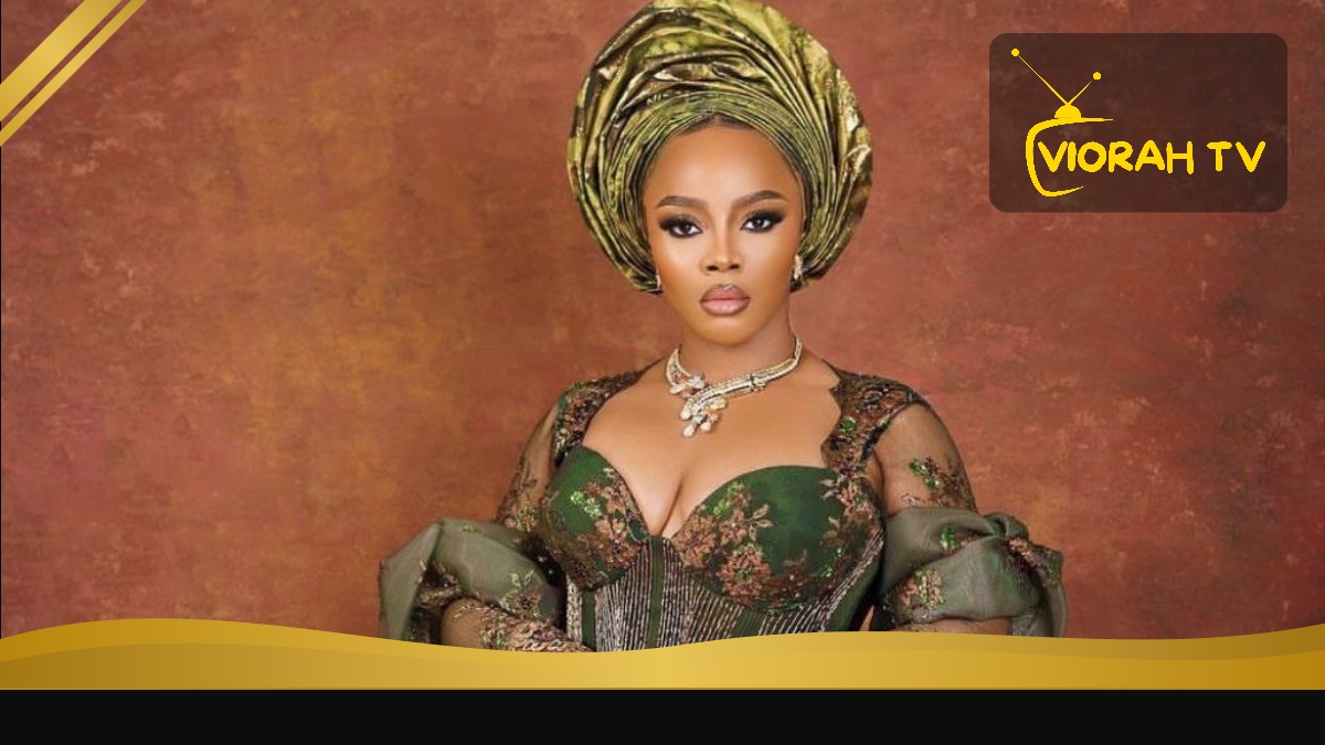 Toke Makinwa, Nigerian media personality and lifestyle vlogger, portrait