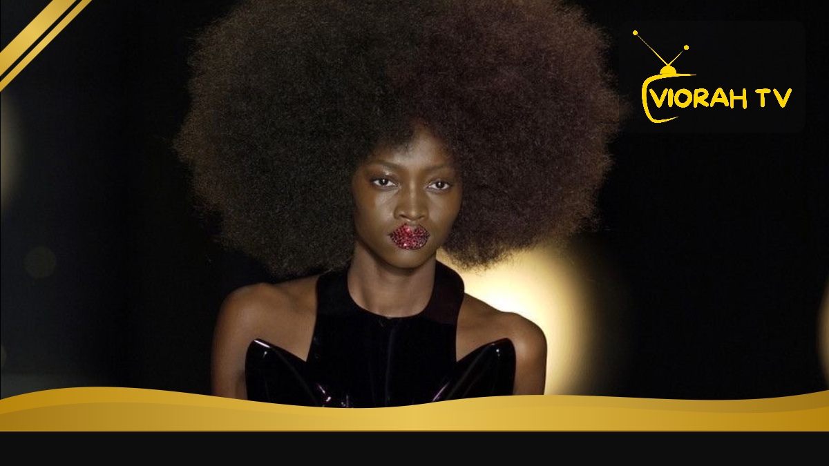 Nigerian supermodel Oluchi Onweagba, winner of the inaugural Face of Africa