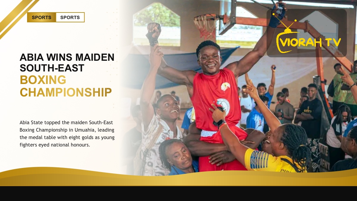 Boxers competing at the maiden South-East Boxing Championship in Umuahia
