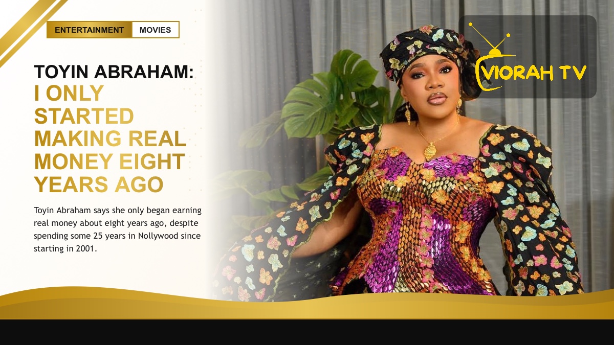 Nollywood actress Toyin Abraham at a film event