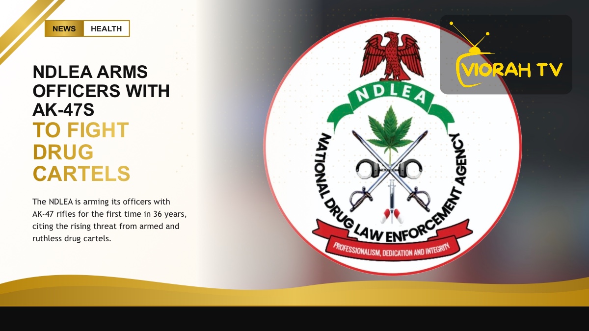 NDLEA officers in training, representing the agency's new weapons programme