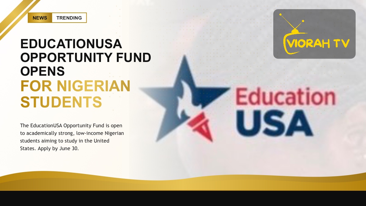 Nigerian students reviewing university applications under the EducationUSA Opportunity Fund
